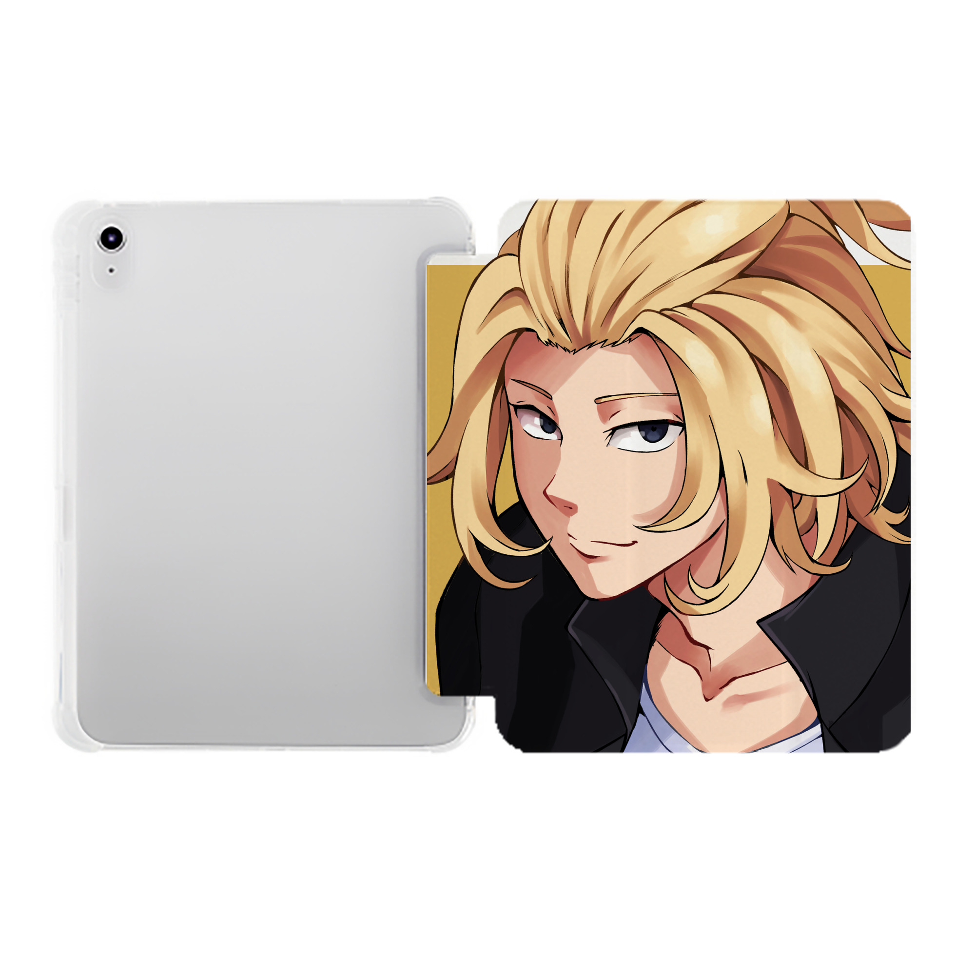 （画像用） 東京リベンジャーズ Tokyo Revengers IPad ケース ペン収納付き 三つ折りスタンド PUレザー×シリコン 対応機種9.5/10.5/10.9インチ